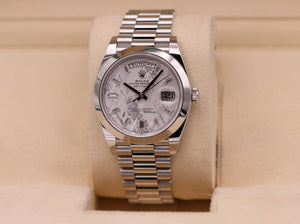 Rolex | Day-Date | 228206 | Platinum | 40 x 48 mm | Platinum | Meteorite | Automatic