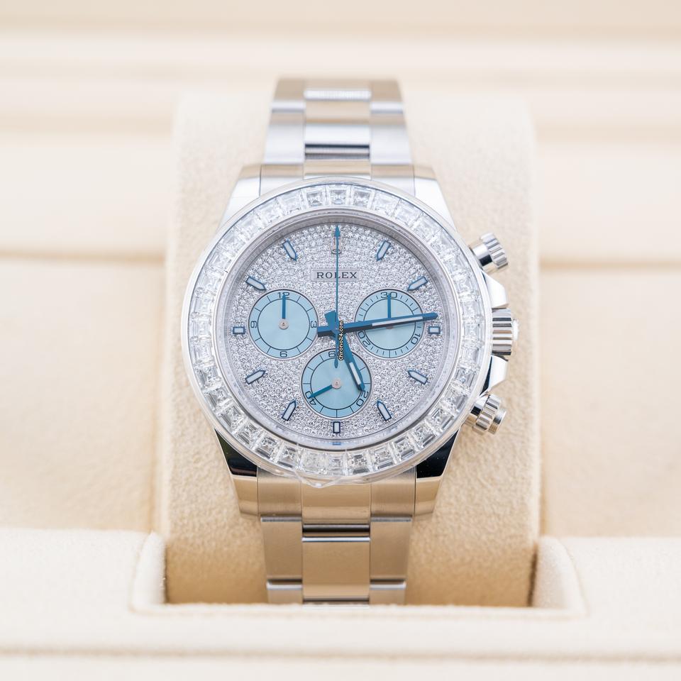 Rolex | Daytona | 126576TBR | Platinum | 40 mm | Platinum | Blue | Automatic