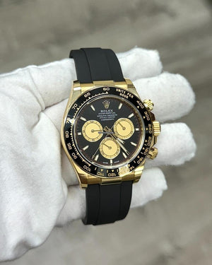 Rolex | Daytona | 126518LN | Yellow gold | 40 mm | Black