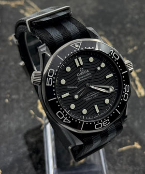 Omega Seamaster Diver 300 MNew 2026 - Black Ceramic - Nato Strap - Seamaster Diver 300 M - 43,5mm