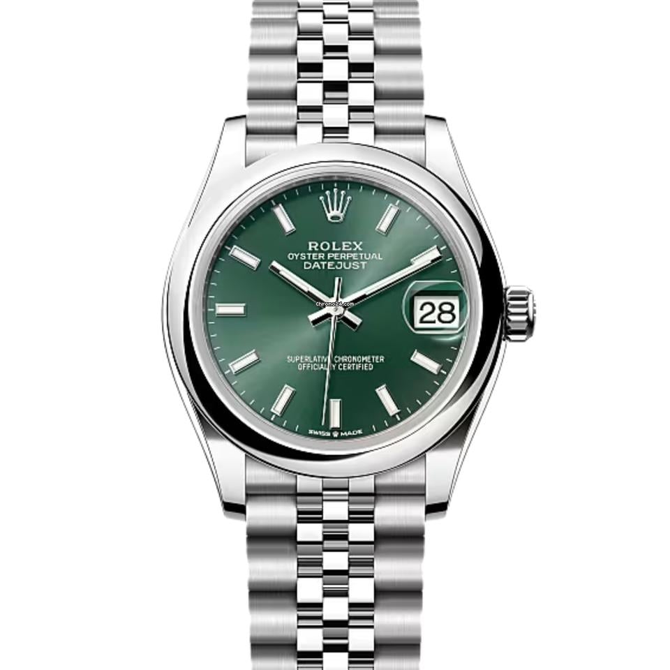 Rolex | Datejust | 278240-0012 | Steel | 31 mm | Green | Automatic
