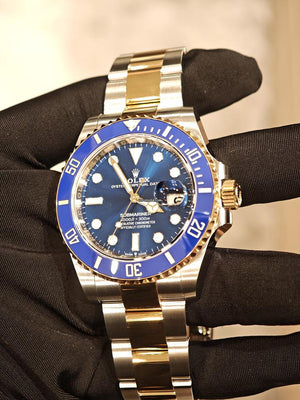 Rolex | Submariner | 126613LB-0002 | Yellow gold | Gold/Steel | Blue | Automatic