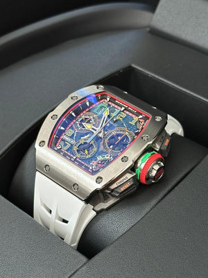 Richard Mille Chronograph RM65-01 Split-Seconds Titanium . Full set.