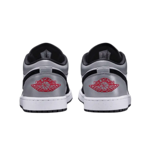 Air Jordan 1 Low Se White Fire Red Black Matte Silver