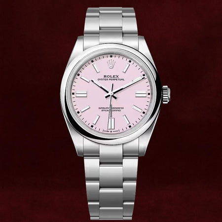 Rolex | Oyster Perpetual | 134300 | Steel | 41 mm | Steel | Pink | Automatic