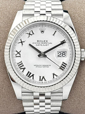 Rolex | Datejust | 126334 | Steel | 41 x 4 mm | Steel | White | Automatic