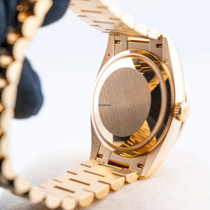 Rolex | Day-Date | 128348RBR | Yellow gold | 36 x 43 mm | Yellow gold | Gold (solid) | Automatic
