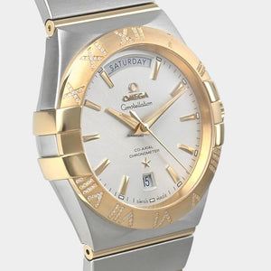 Omega Constellation Day-Date Steel&Yellow gold / 38 mm / 123.25.38.22.02.002