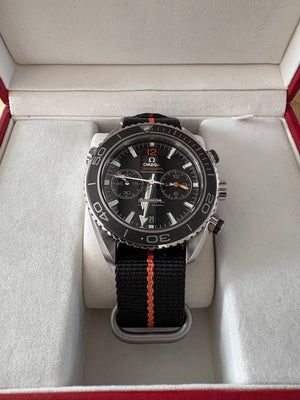 Omega Seamaster Planet Ocean Chronograph FULL SET - LIKE NEW