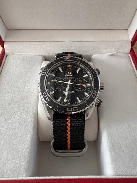 Omega Seamaster Planet Ocean Chronograph FULL SET - LIKE NEW