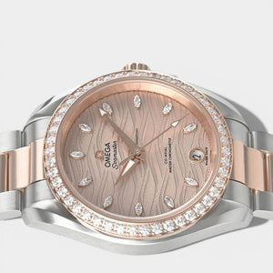 Omega Seamaster Aqua Terra Steel&Sedna gold / 34 mm / 220.25.34.20.59.001