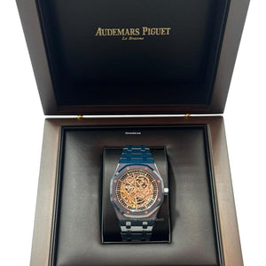 Audemars Piguet Double Balance Wheel Openworked Bleu Nuit Nuage 41mm