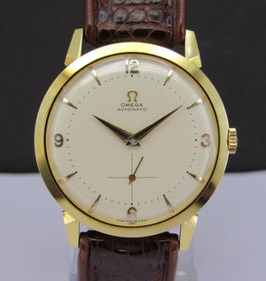 Omega Classic Vintage ref. 2709 18 kts yellow gold made in 1952