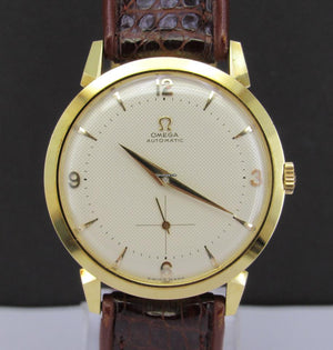 Omega Classic Vintage ref. 2709 18 kts yellow gold made in 1952