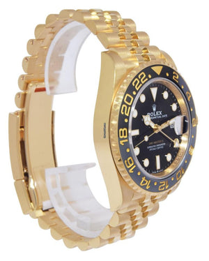 Rolex | GMT-Master II | 126718 | Yellow gold | 40 mm | Yellow gold | Black | Automatic