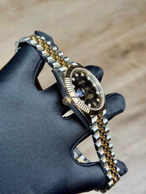 Rolex | Datejust | 126333 | Steel | 41 mm | Gold/Steel | Black | Automatic