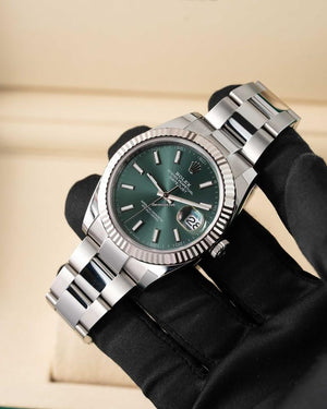 Rolex | Datejust | 126334 | Steel | 41 mm | Green | Automatic