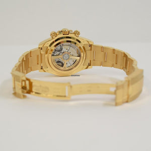 Rolex | Daytona | 126528LN | Yellow gold | 40 mm | Yellow gold | Black | Automatic