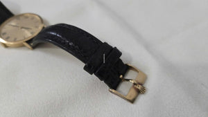 Rolex | Cellini | 4112 | Yellow gold | 31 x 37 mm | Leather | Gold | Manual winding