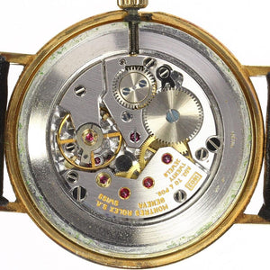 Rolex | Cellini | 4112 | Yellow gold | 31 x 37 mm | Leather | Gold | Manual winding