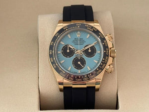 Rolex Daytona NEW 2025 Cosmograph Daytona Yellow Gold Tiffany/Turquoise Blue 126518 LN