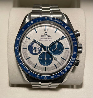 Omega Speedmaster Professional Moonwatch'Silver Snoopy Award' NEW Complete Set +Bracelet & Stickers | 50th Anniversary Ed