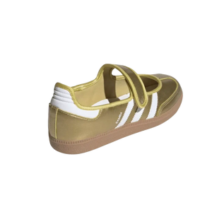 Adidas Samba Jane Shoes Gold Metallic