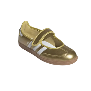 Adidas Samba Jane Shoes Gold Metallic