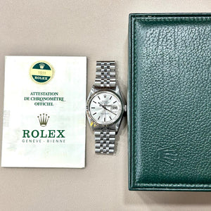 Rolex | Datejust | 1601 | Steel | 36 mm | Steel | Silver | Automatic
