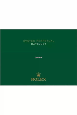 Rolex Datejust 31mm Green Floral Diamond Dial 18k Yellow Gold / Steel Women's Watch 278243-0031 Complete Full Set