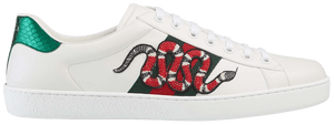 GUCCI ACE EMBROIDERED SNEAKER 'SNAKE'