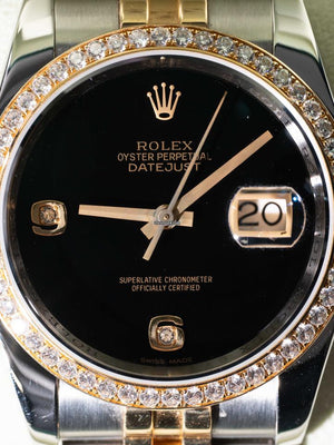 Rolex | Datejust | 116243 | Gold/Steel | 36 mm | Gold/Steel | Gold | Automatic
