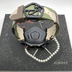 Jacob & Co.. Ghost Carbon Bezel Camouflage Quartz Mens Watch GH100.11.NS.PC.ANO4 D
