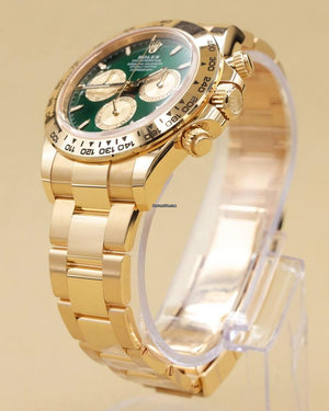 Rolex Daytona2026 Bright Green and Golden Dial on Oyster 126508