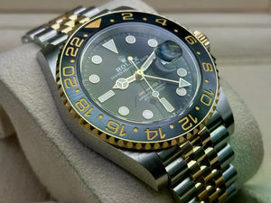 Rolex | GMT-Master II | 126713GRNR | Gold/Steel | 40 mm | Black | Automatic
