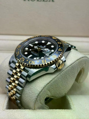 Rolex | GMT-Master II | 126713GRNR | Gold/Steel | 40 mm | Black | Automatic