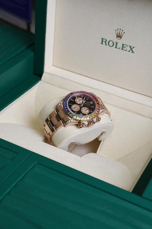 Rolex | Daytona | 116595RBOW | Rose gold | 40 mm | Rose gold | Black | Automatic