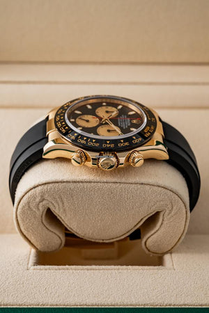 Rolex | Daytona | 116518LN | Yellow gold | 40 mm | Rubber | Black | Automatic