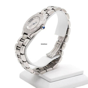 Cartier 21 Must de Cartier Small Women's Watch W10109 T2 28mm