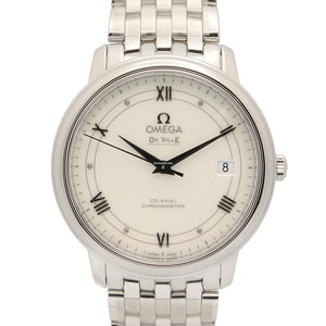 Omega De Ville Prestige Wrist Watch 424.10.37.20.04.001 Automatic SS NEW mens
