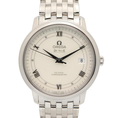 Omega De Ville Prestige Wrist Watch 424.10.37.20.04.001 Automatic SS NEW mens