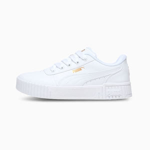 Puma Carina 2.0 Chic Women'S Casual Sneakers Puma White-Metallic Gold