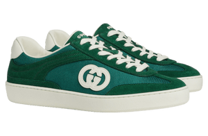 Gucci Interlocking G Sneaker Green Suede