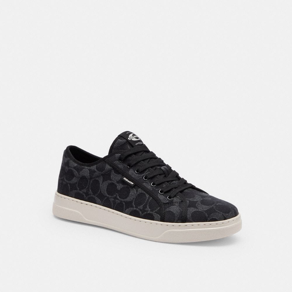 Canvas Sneaker In Signature Denim