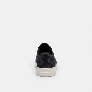 Canvas Sneaker In Signature Denim