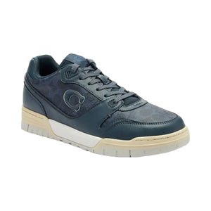 Coach Men's Soho Sneaker With Signature Canvas Denim Denim