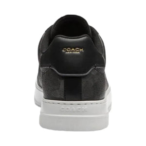 Coach Men's High Line Sneaker In Signature Camo Print Camo   Black