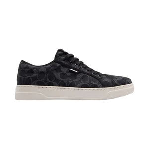 Coach Men's Canvas Sneaker In Signature Denim Black