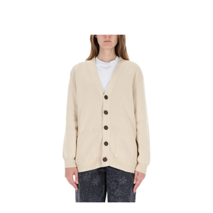 Cotton V-Necked Cardigan