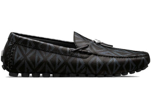 Dior Mocassin Black Cd Diamond Leather